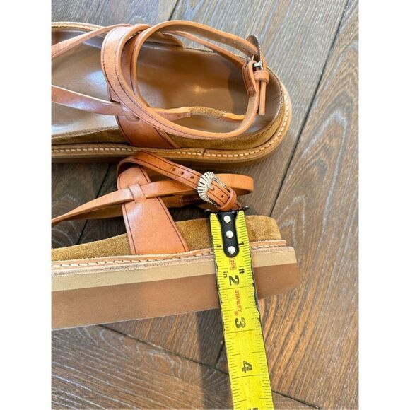 ISABEL MARANT Esely Platform Sandals in Brown Size 37  (7) - Picture 10 of 11